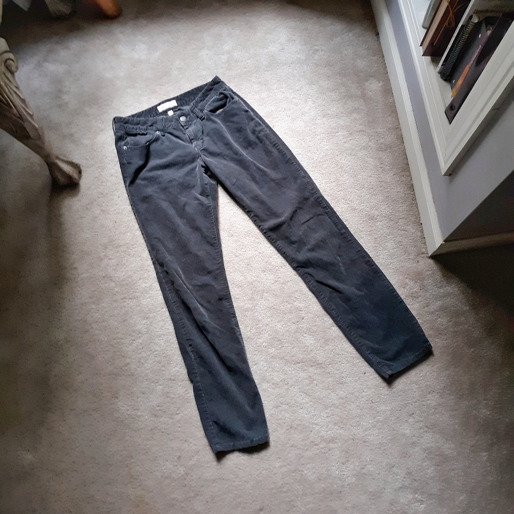Women's Banana Republic Black Corduroys sz 2